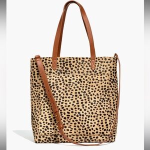 The Medium Transport Tote: Printed Calf Hair Edition